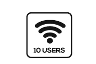 Icons Hotspot 10 Users