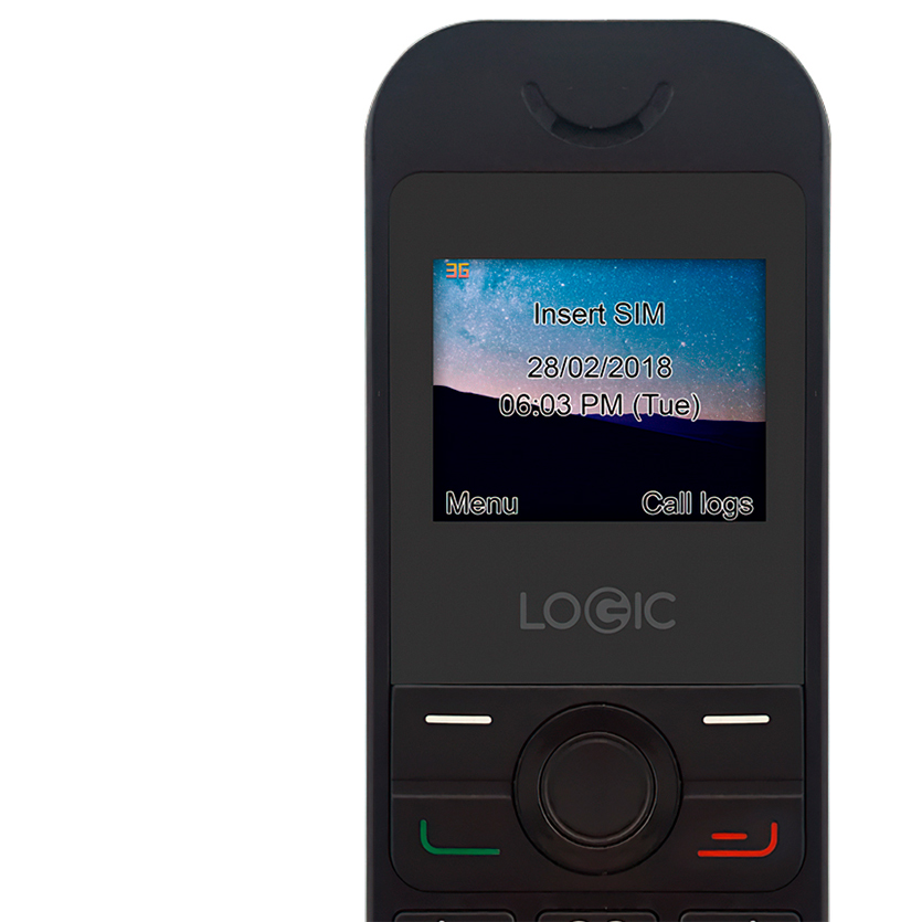 LOGICMOBILITY  A3 TELÉFONO BÁSICO 2G CON TECLADO MULTIMEDIA